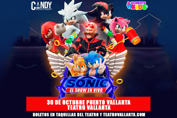 SONIC. EL SHOW EN VIVO